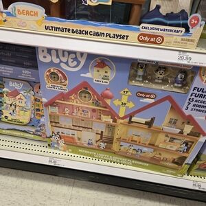 Bluey Ultimate Lights & Sounds Playhouse 3 Sets One Price